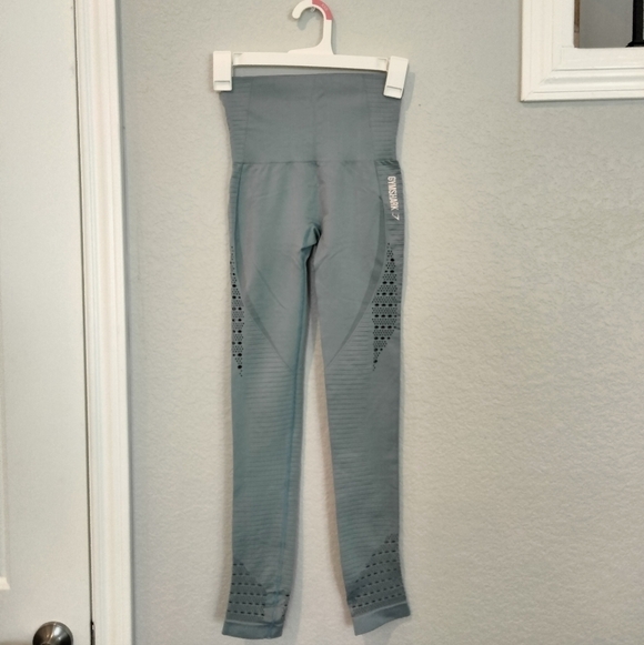 Gymshark Pants - Gymshark Gray High-Waisted Leggings